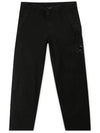 Batic Utility Straight Pants Black - CP COMPANY - BALAAN 2