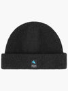 Runa Logo Patch Beanie Raven - KLATTERMUSEN - BALAAN 2