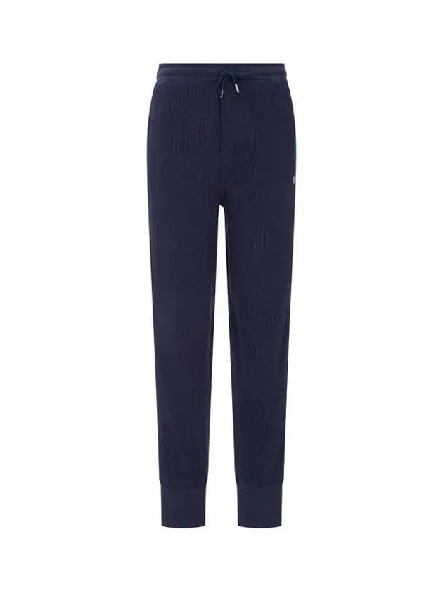 Waffle tissue banding jogger pants navy 271576 - PAUL SMITH - BALAAN 1