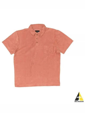 HOWLIN 24 MR FANTASY SALMON terry polo tee - HOWLIN' - BALAAN 1