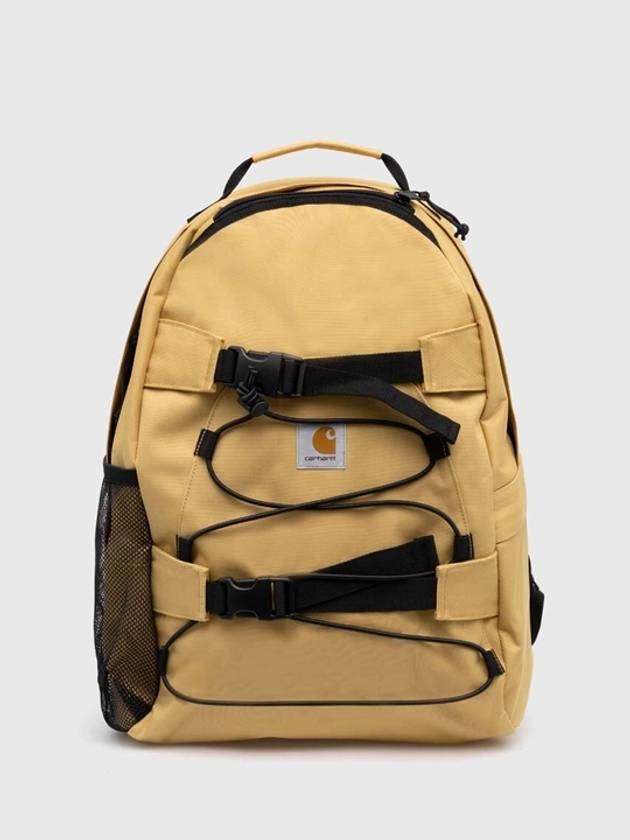 Kickflip Recycled Polyester Canvas Backpack Yellow - CARHARTT WIP - BALAAN 2