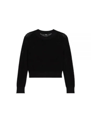 24 Pointelle Pullover Sweater O0416703 001 - THEORY - BALAAN 1