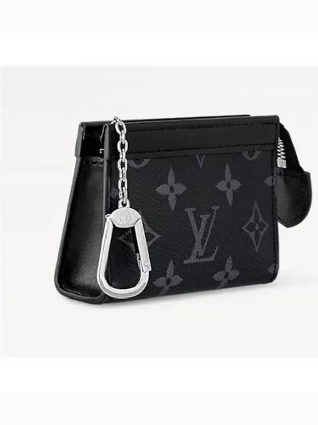 Voyage Key Pouch Black - LOUIS VUITTON - BALAAN 4