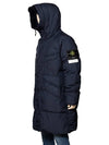 Wappen Patch Crinkle Reps Long Padding Navy - STONE ISLAND - BALAAN 3