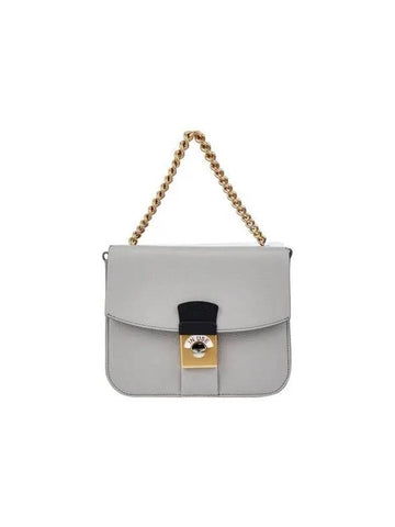 Women s New Lock Square Bag Gray - MAISON MARGIELA - BALAAN 1