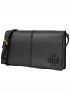 McGraw Leather Cross Bag Black - TORY BURCH - BALAAN 3