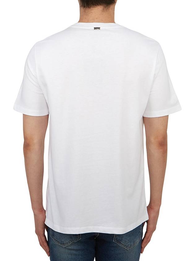 Men's short sleeve t-shirt JG000195U 52000 1000 - HERNO - BALAAN 4