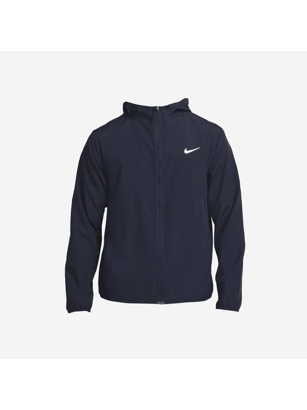 Form Dri Fit Hooded Jacket Navy - NIKE - BALAAN 2