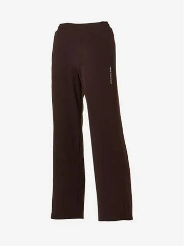 Women s Signature Non brush Wide Pants 22 Dark Brown - NEW BALANCE - BALAAN 1