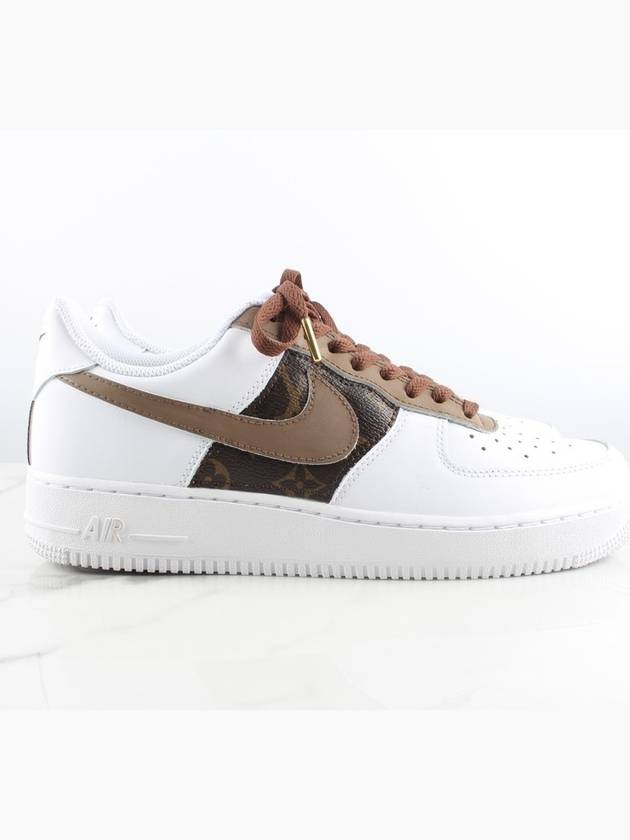 Air Force One Louis Vuitton Leather Custom - NIKE - BALAAN 5