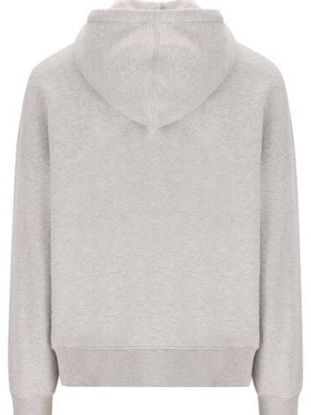 Star Logo Zip-Up Hoodie Melange Grey - GOLDEN GOOSE - BALAAN 3