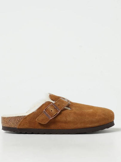 Boston Fur Shearling Mule Mink - BIRKENSTOCK - BALAAN 2