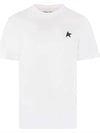 Black Star Collection Short Sleeve T-Shirt White - GOLDEN GOOSE - BALAAN 3