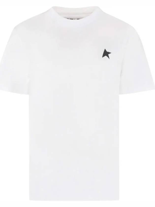 Black Star Collection Short Sleeve T-Shirt White - GOLDEN GOOSE - BALAAN 2