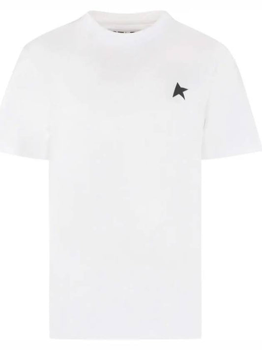 Black Star Collection Short Sleeve T-Shirt White - GOLDEN GOOSE - BALAAN 2