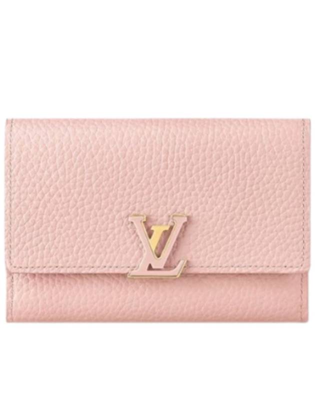 Capucines Compact Half Wallet Rose Jasmin - LOUIS VUITTON - BALAAN 8