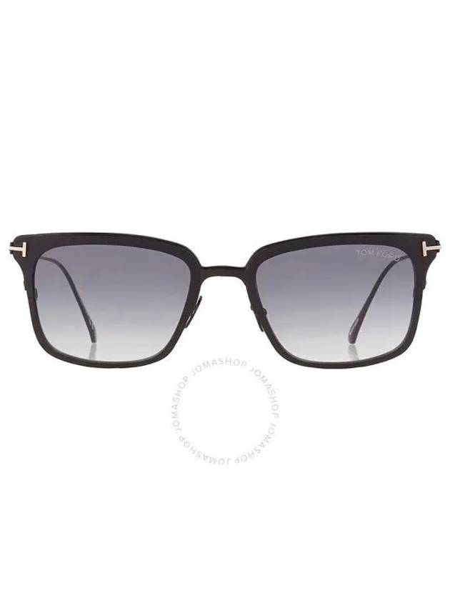 Hayden Smoke Gradient Square Men's Sunglasses FT0831 02B 54 - TOM FORD - BALAAN 1