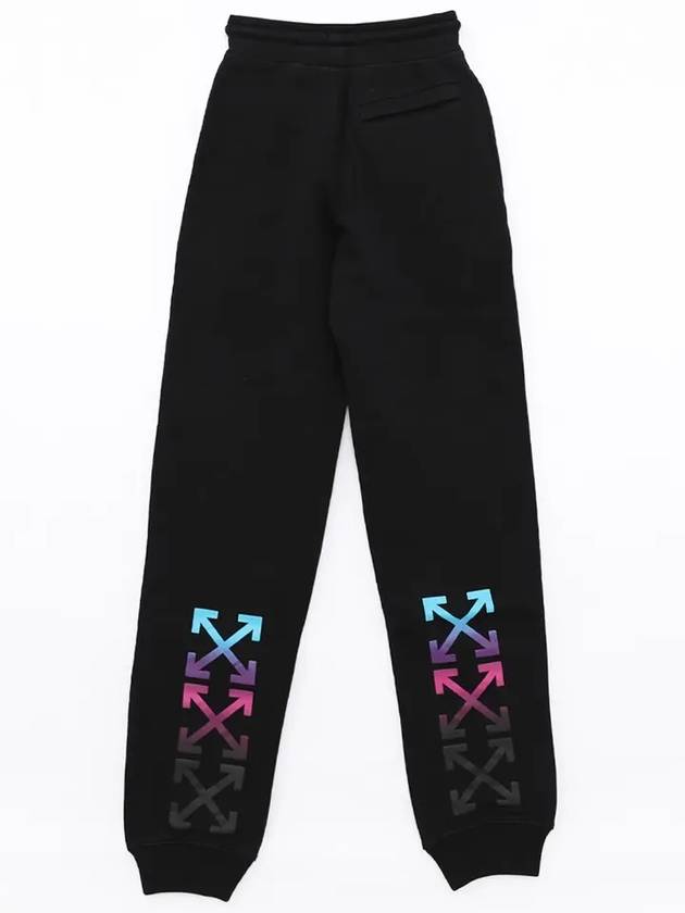 Men's Arrow Gradient Jogger Training Pants Black - OFF WHITE - BALAAN 3