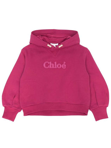 Kids brushed hoodie C20307 495 14A adult wearable - CHLOE - BALAAN 1