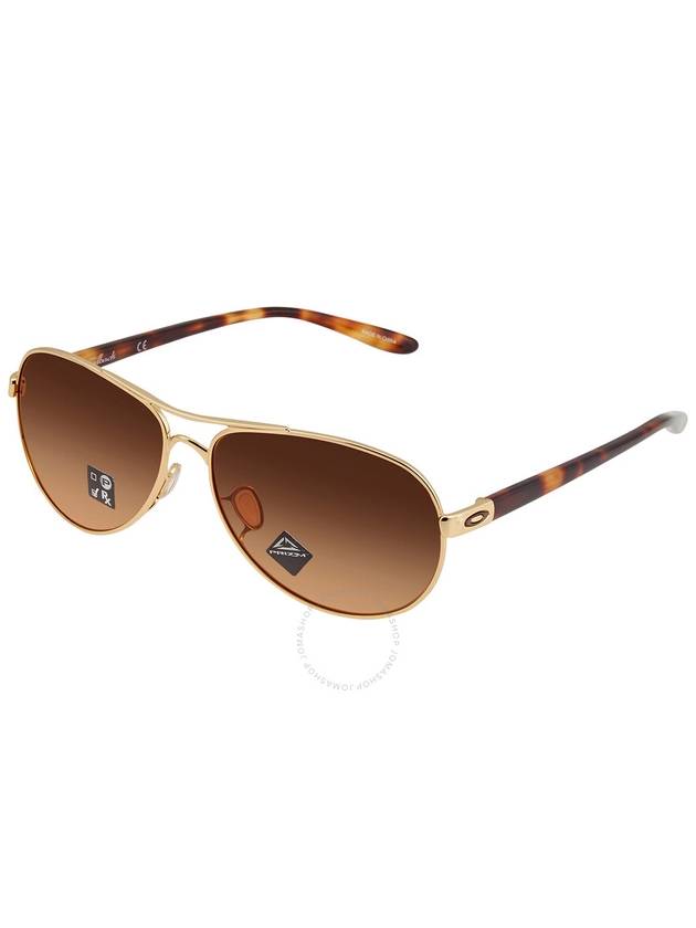 Oakley Feedback Prizm Brown Gradient Pilot Ladies Sunglasses OO4079 407941 59 - OAKLEY - BALAAN 3