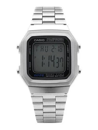 Watch A178WA 1ADF 1A Square Vintage Digital Metal - CASIO - BALAAN 1