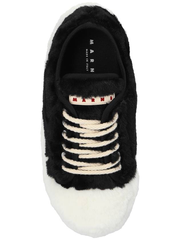 Marni Fur Sneakers, Women's, Black - MARNI - BALAAN 6