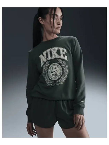 Sportswear Club Fleece Women s Crew Neck Sweatshirt Vintage Green Sea Glass HV6499 338 738973 - NIKE - BALAAN 1