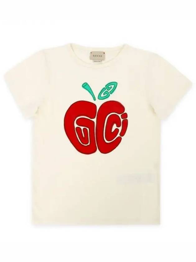 Kids T Shirt 610190XJF86 9398 Yellow Cream - GUCCI - BALAAN 2