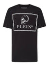 Outline skull short sleeve t shirt black - PHILIPP PLEIN - BALAAN 1