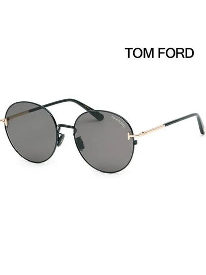 Eyewear Round Sunglasses Black - TOM FORD - BALAAN 2