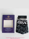 La Greca Logo Band Boxer Briefs Black Grey - VERSACE - BALAAN 6