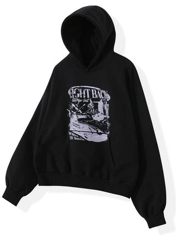 Fight Bag Oversized Hood Black - FLAVORISM - BALAAN 1