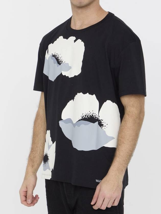 Valentino Flower Portrait T-Shirt - VALENTINO - BALAAN 2