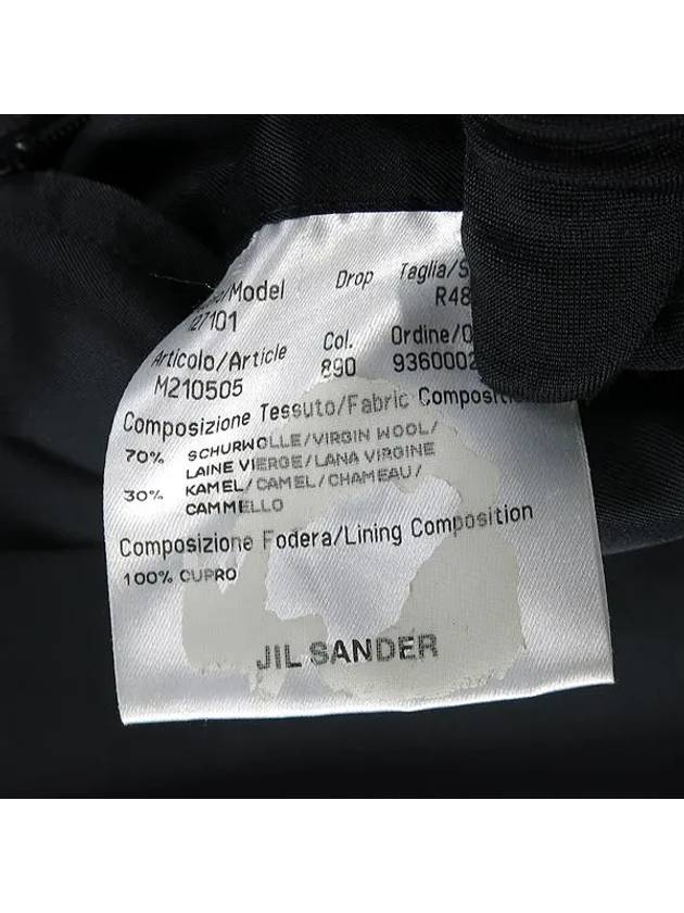 Smith Market Used Luxury Dark Coat Women s Clothing - JIL SANDER - BALAAN 4