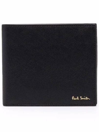 Logo Mini Covent Garden Half Wallet Black - PAUL SMITH - BALAAN 2