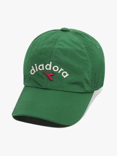 Diadora frieze arch logo ball cap GREEN - DIADORA - BALAAN 1