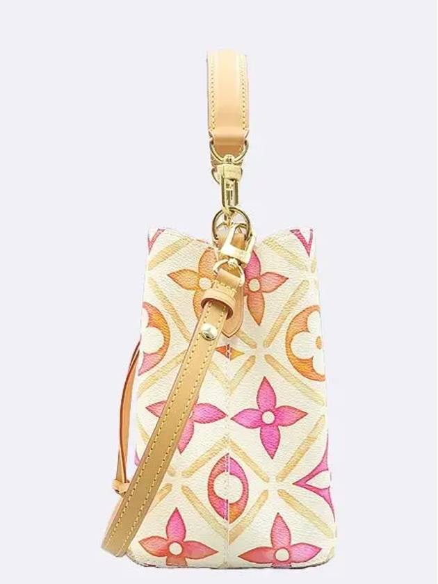 M25315 Coral Monogram Tile Coated Canvas Neonoe BB Tote Bag Shoulder Strap 2WAY - LOUIS VUITTON - BALAAN 3