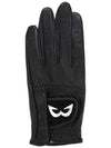 Golf Wear Premium Sheepskin Golf Gloves WB21SUMG01BK Black - WHITEBALL - BALAAN 2