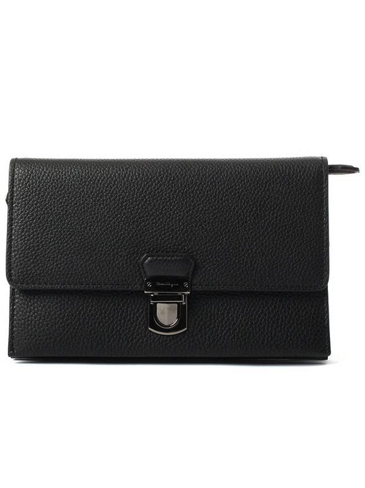 Gancini Revival Clutch Bag 24 A070 0704118 - SALVATORE FERRAGAMO - BALAAN 1