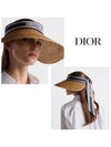 Riviera D Ocean Micha Scarf Visor Navy - DIOR - BALAAN 11