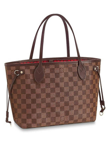 Neverfull PM Damier Canvas Tote Bag Brown - LOUIS VUITTON - BALAAN 1