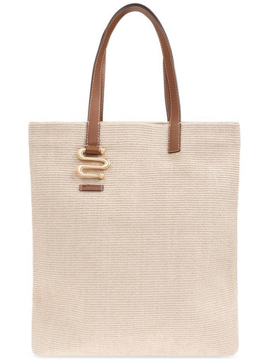 Cult Gaia Bag Sandy Type Shopper, Women's, Cream - CULT GAIA - BALAAN 1