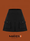 Skirt Shorts Orange Label Pocket Pleated Skirt GKW9188 - MAHES - BALAAN 1