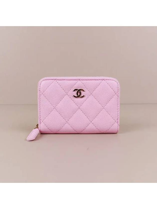 Fine product classic card wallet pink AP0216 - CHANEL - BALAAN 1