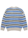 Dimitri Striped Mohair Knit Top Blue - ISABEL MARANT - BALAAN 3