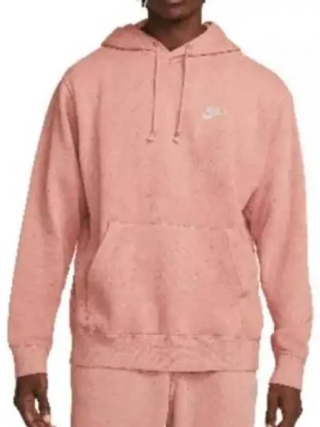 Club Pullover Hoodie Pink - NIKE - BALAAN 2