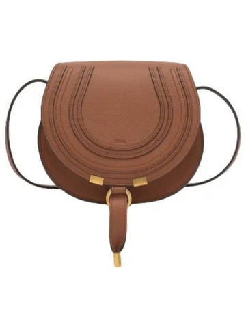 Small Marci shoulder bag Tan - CHLOE - BALAAN 1