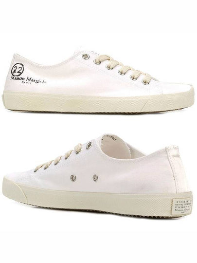 Tabi Canvas Low Top Sneakers White - MAISON MARGIELA - BALAAN 2