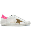 Pink Tab Low Top Sneakers White - GOLDEN GOOSE - BALAAN 3
