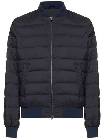 L'aviatore Bomber Padding Dark Navy - HERNO - BALAAN 1